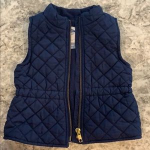 12-18m old navy vest